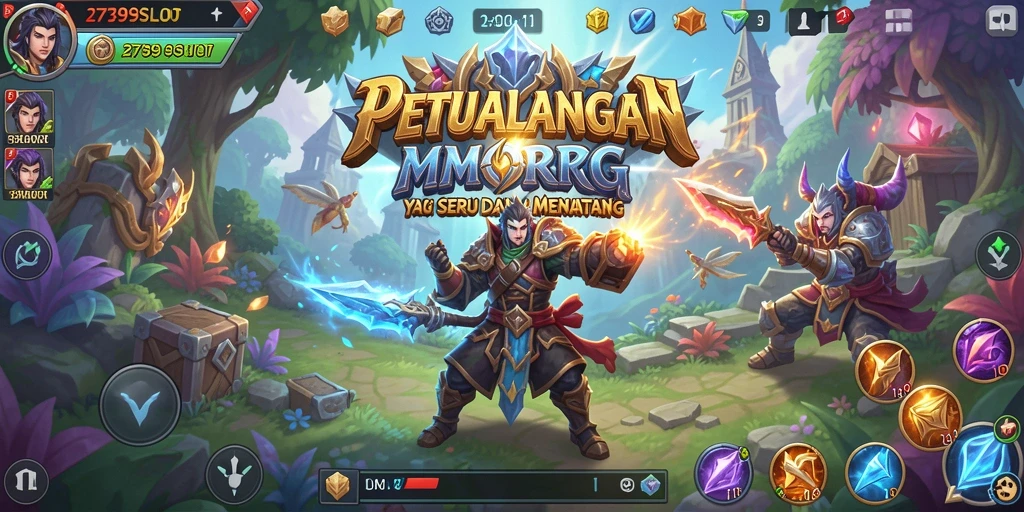 Tampilan gameplay mendebarkan dalam 2739SLOT dengan aksi petualangan MMORPG