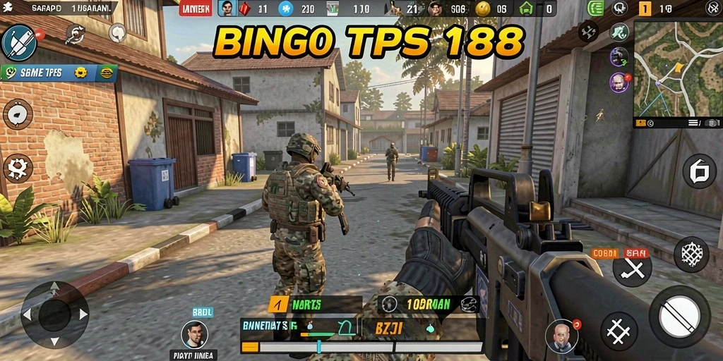 Screenshot BINGO188 yang memperlihatkan keseruan gameplay TPS.