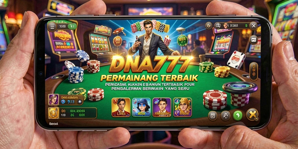 Tampilan menakjubkan dari gameplay DNA777 yang menegangkan.