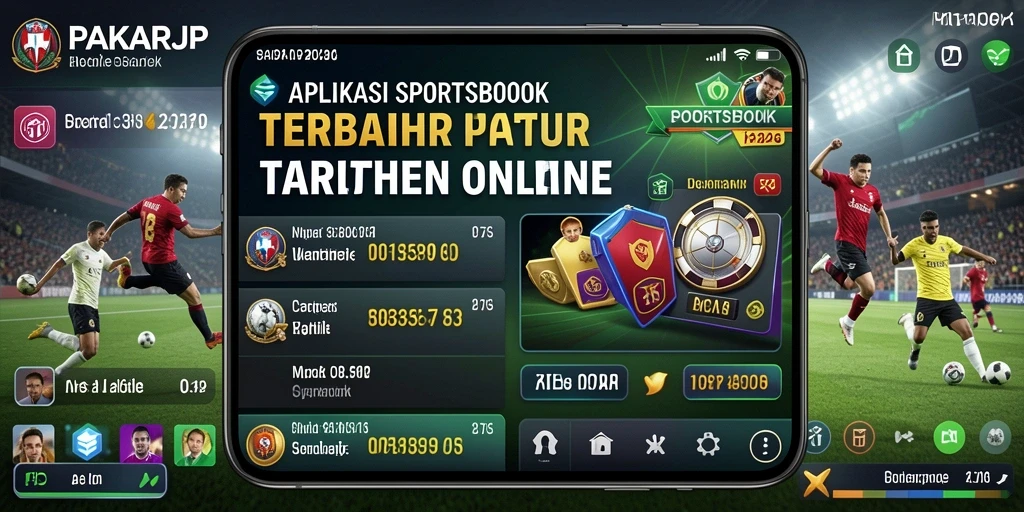 Tampilan antarmuka pengguna yang menarik dalam aplikasi PAKARJP.