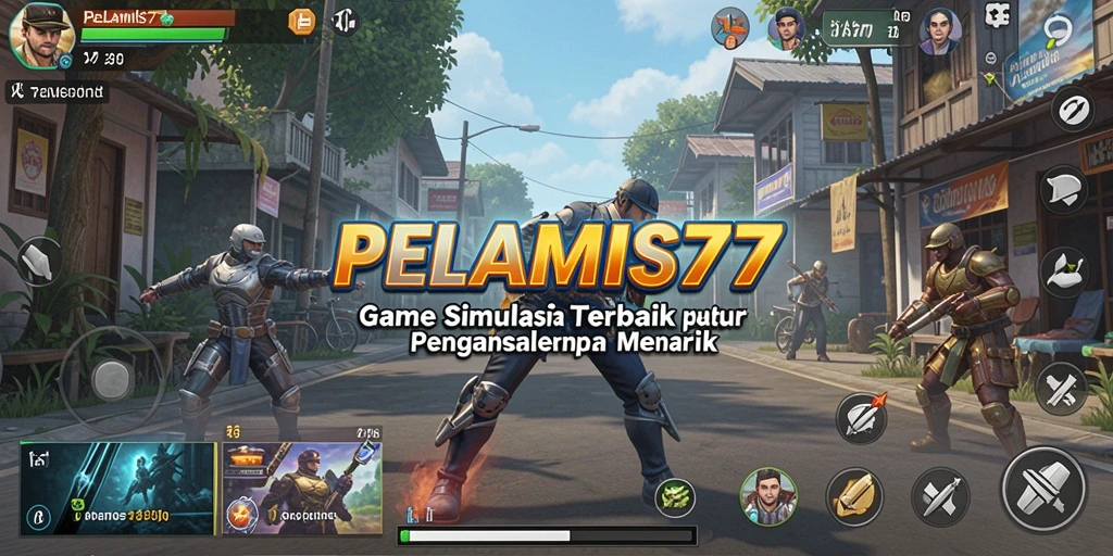Screenshot gameplay <strong>PELAMIS77</strong> menunjukkan petualangan seru dalam simulasi.